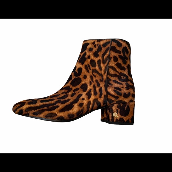 Ralph Lauren Welford III Leopard Size 7 - Picture 1 of 4